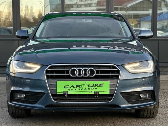 2015 Audi A4 IV (B8) Рестайлинг, синий, 1529000 рублей - вид 3