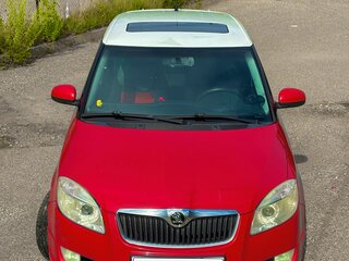 2008 Skoda Fabia II, красный, 470000 рублей, вид 3