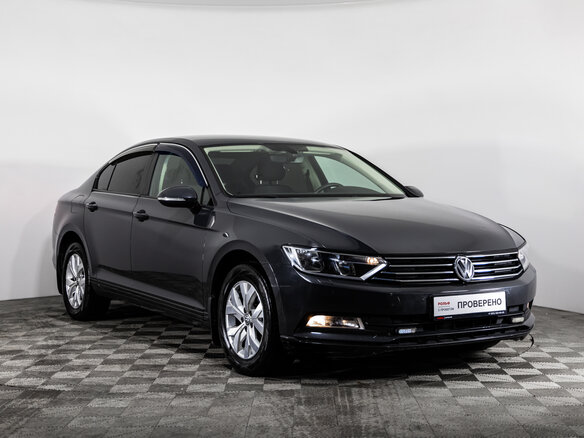 2016 Volkswagen Passat B8, серый, 1799000 рублей - вид 2