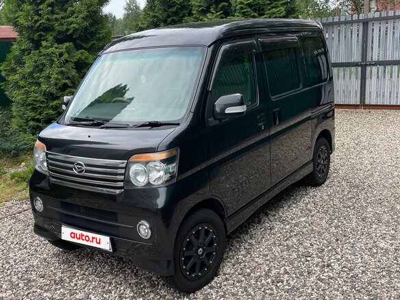 2013 Daihatsu Atrai V Рестайлинг, чёрный, 715000 рублей