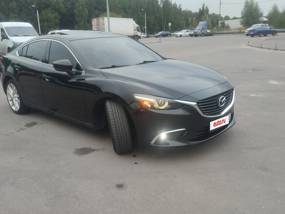 2016 Mazda 6 III (GJ) Рестайлинг, чёрный, 2150000 рублей - вид 8