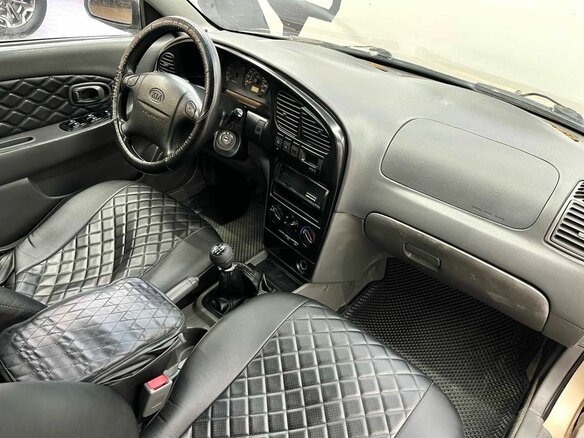 2008 Kia Spectra I Рестайлинг 2, золотистый, 314900 рублей - вид 8