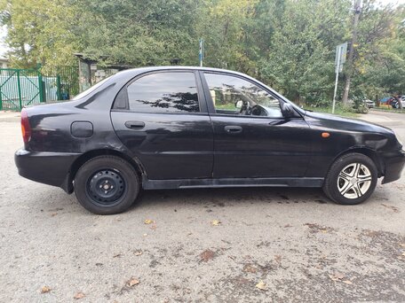 2008 Chevrolet Lanos I, чёрный, 190000 рублей, вид 2