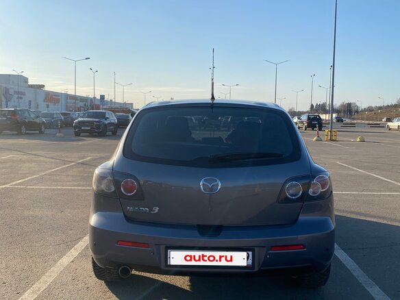 2008 Mazda 3 I (BK) Рестайлинг, серый, 610000 рублей - вид 5