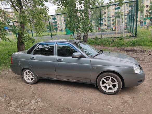 2013 Lada (ВАЗ) Priora I Рестайлинг, серый, 260000 рублей - вид 5