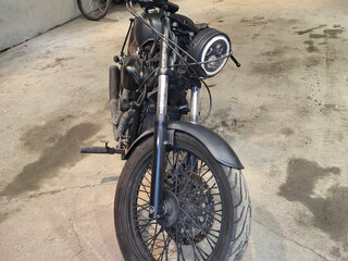1997 Honda Steed 400, чёрный, 400000 рублей, вид 2