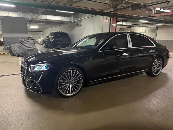 2026 Mercedes-Benz S-Класс 450 d Long 4MATIC VII (W223) Рестайлинг, чёрный, 25800000 рублей - вид 4