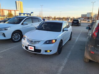 2008 Mazda 3 I (BK) Рестайлинг, белый, 515000 рублей, вид 2
