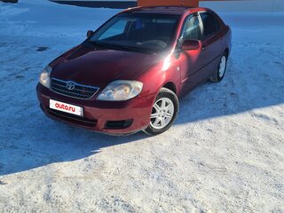 2005 Toyota Corolla IX (E120, E130) Рестайлинг, красный, 450000 рублей, вид 1