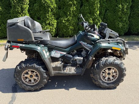 2008 BRP Can-Am Outlander Max XT 850, зелёный, 640000 рублей, вид 2