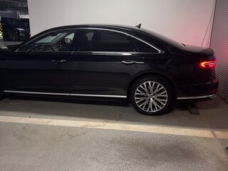 2018 Audi A8 Long 55 TFSI IV (D5), чёрный, 5400000 рублей, вид 2