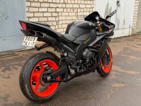 2007 Yamaha YZF-R1, чёрный, 725000 рублей, вид 4