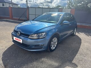 2014 Volkswagen Golf VII, голубой, 1100000 рублей, вид 1