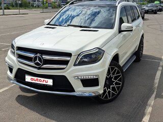 2013 Mercedes-Benz GL-Класс 500 II (X166), белый, 2633300 рублей, вид 1