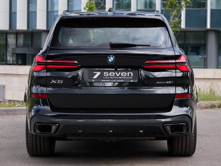 2025 BMW X5 40i IV (G05/G18) Рестайлинг, чёрный, 13900000 рублей, вид 5