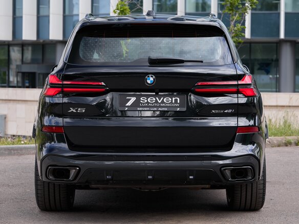 2025 BMW X5 40i IV (G05/G18) Рестайлинг, чёрный, 13490000 рублей - вид 4