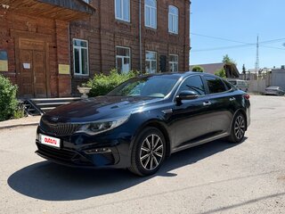 2018 Kia Optima IV Рестайлинг, синий, 1800000 рублей, вид 1