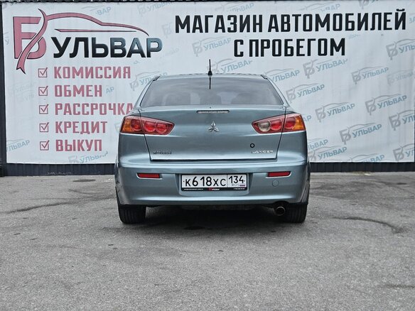 2008 Mitsubishi Lancer X, зелёный, 750000 рублей - вид 4
