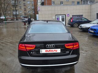 2011 Audi A8 Long III (D4), чёрный, 1900000 рублей, вид 3