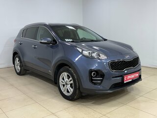 2017 Kia Sportage IV, синий, 1790000 рублей, вид 3