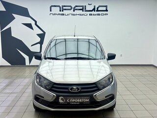 2019 Lada (ВАЗ) Granta I Рестайлинг, серебристый, 529000 рублей, вид 2