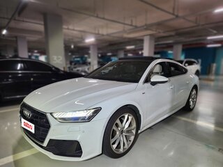 2025 Audi A7 45 TDI II (4K), белый, 9132977 рублей, вид 2