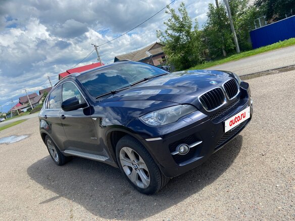 2010 BMW X6 35i 8-speed I (E71), синий, 1830000 рублей