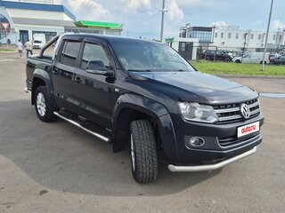 2013 Volkswagen Amarok Double Cab full-time I, чёрный, 1890000 рублей, вид 1