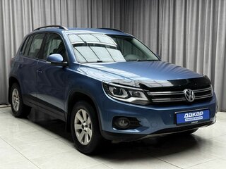 2013 Volkswagen Tiguan I Рестайлинг, голубой, 1399000 рублей, вид 1