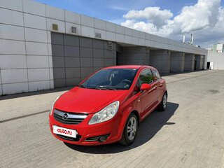 2007 Opel Corsa D, красный, 340000 рублей, вид 1