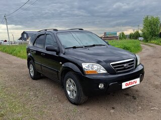 2007 Kia Sorento I Рестайлинг, чёрный, 1000000 рублей, вид 2