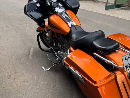 2007 Harley-Davidson Road Glide, оранжевый, 930000 рублей, вид 3