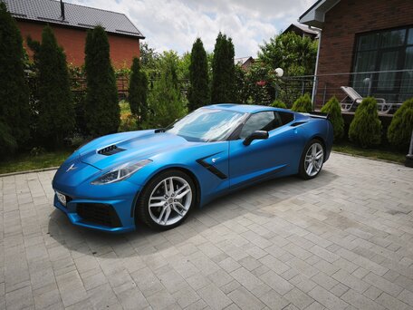2017 Chevrolet Corvette Stingray C7, синий, 5800000 рублей, вид 5