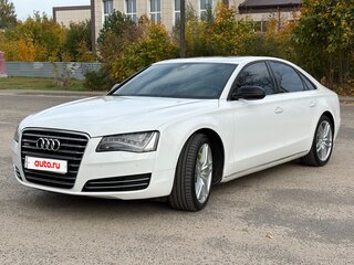 2010 Audi A8 III (D4), белый, 1700000 рублей, вид 1