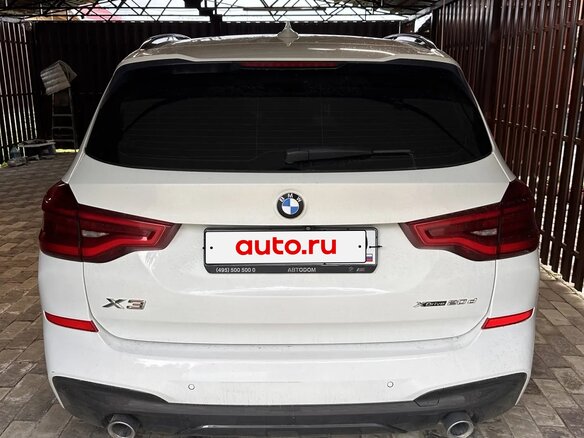 2019 BMW X3 20d xDrive III (G01), белый, 3500000 рублей - вид 3