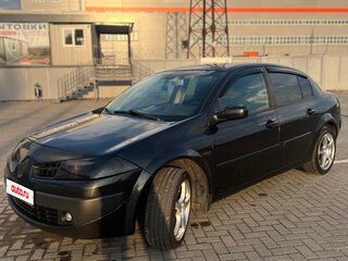 2008 Renault Megane II Рестайлинг, чёрный, 720000 рублей, вид 1