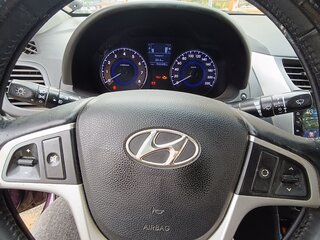 2011 Hyundai Solaris I, фиолетовый, 800000 рублей, вид 5