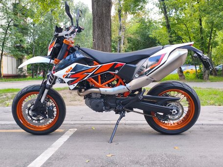 2014 KTM 690 SMC R, оранжевый, 680000 рублей, вид 5
