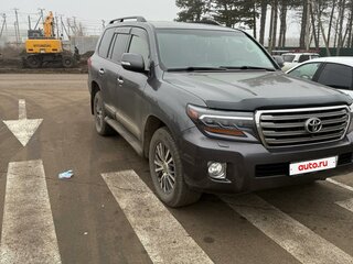 2012 Toyota Land Cruiser 200 Series Рестайлинг 1, серый, 2950000 рублей, вид 2