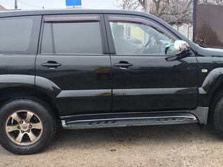 2006 Toyota Land Cruiser Prado 120 Series, чёрный, 1900000 рублей, вид 3