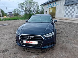 2019 Audi A3 III (8V) Рестайлинг, синий, 2425000 рублей, вид 4