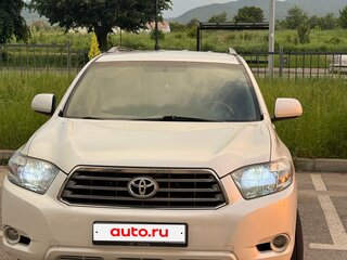 2008 Toyota Highlander II (XU40), белый, 1650000 рублей, вид 1