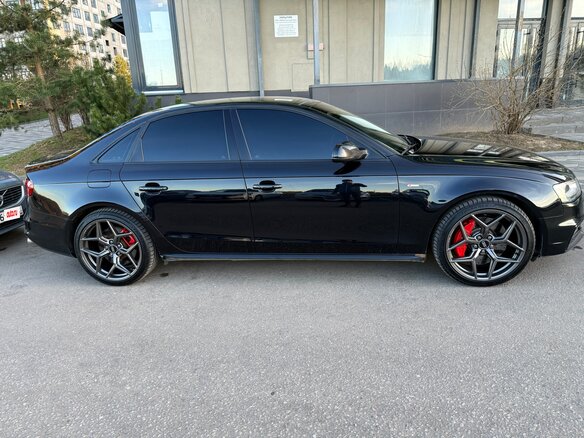 2014 Audi A4 IV (B8) Рестайлинг, чёрный, 2000000 рублей - вид 6