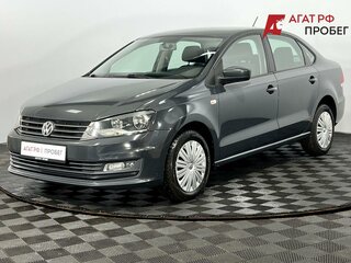 2016 Volkswagen Polo V Рестайлинг, серый, 1090000 рублей, вид 1