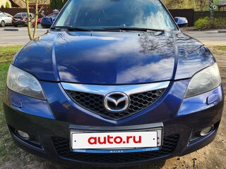 2008 Mazda 3 4-speed I (BK) Рестайлинг, синий, 760000 рублей, вид 1