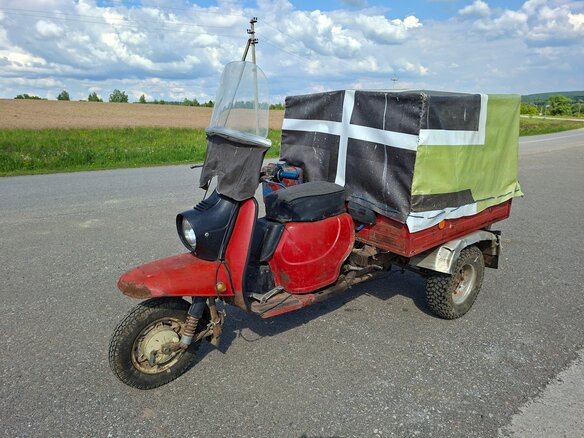 1995 ТМЗ (Туламашзавод) 5.951, красный, 35000 рублей - вид 1