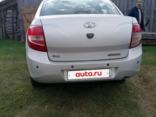 2012 Lada (ВАЗ) Granta I, серебристый, 260000 рублей, вид 3