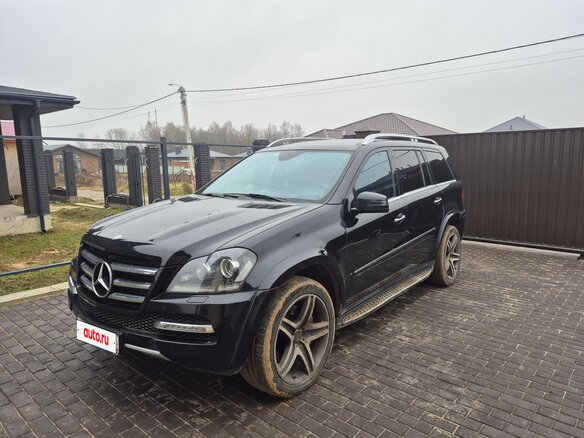 2012 Mercedes-Benz GL-Класс 350 I (X164) Рестайлинг, чёрный