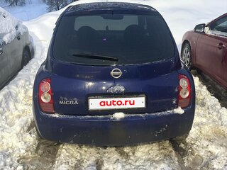 2004 Nissan Micra III (K12), синий, 330000 рублей, вид 2