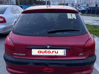 2002 Peugeot 206, красный, 280000 рублей, вид 3
